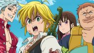 Melodias, Ban and others as seen in anime (Image credit: Studio Deen)